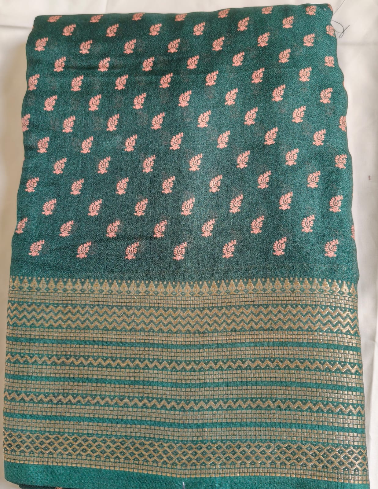 Designer Chiffon Saree with Rich Woven Border
